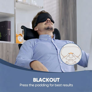 Antifaz para Dormir Reutilizable, Antifaz Nocturno con Cero Presión para Viajes en Avión al Aire Libre, Alivia la Fatiga - Product Image 3