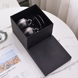 Juego de Tazas y Platos de Cristal de Alta Calidad al por Mayor, Juego de Tazas y Platos para Té de la Tarde, Boda, Café, Juego de 6 Piezas - Product Image 2