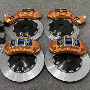 Kit de frein à pistons haute performance gtr35 6pot jeu de plaquettes de rotor d'étrier pour 350Z 370Z GTR FUGA Maxima Nissan F50 quest R34 - Product Image 6