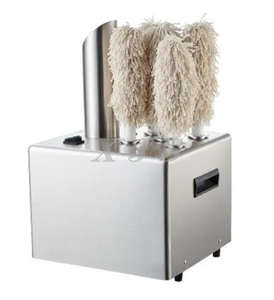 Laveuse-polisseuse électrique commerciale en acier inoxydable pour verrerie, sécheuse et polisseuse de verres à vin - Product Image 2