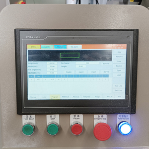 WEIKE fresatura automatica di perforazione CNC macchina tre lati di perforazione per PVC in alluminio UPVC finestre porte PLC componenti del nucleo del motore