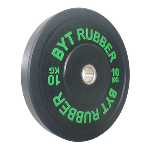 Discos de Goma para Pesas BYT con Logotipo Personalizado, Color LB, 20 kg, Modelo HBB-BL Shandong, para Entrenamiento de Levantamiento de Pesas - Product Image 4