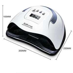 SUN X7 MAX Séchoir à ongles LED avec écran LCD, 4 réglages de minuterie, capteur automatique, lampe de polymérisation de gel - Product Image 4