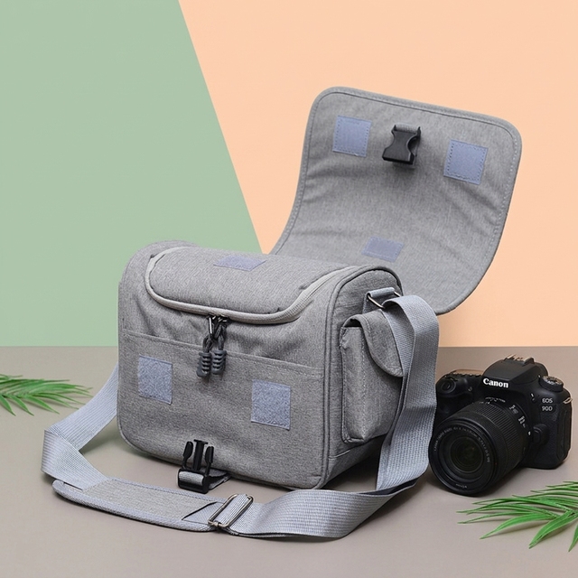 Anti-Shock Theft Camera Case Solid Camera Bag SLR Mirrorless Single Shoulder Waterproof DSLR Photography Bag