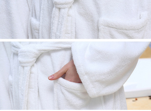 Sfusi coppia accappatoi donna 1 pezzo Hotel Spa ragazze rapina da bagno 100% cotone Hotel - Product Image 5