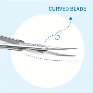 Tijeras para Uñas, Tijeras de Belleza, Tijeras para Cejas, Tijeras Rusas para Cutículas, Tijeras Profesionales para Cutículas - Product Image 2