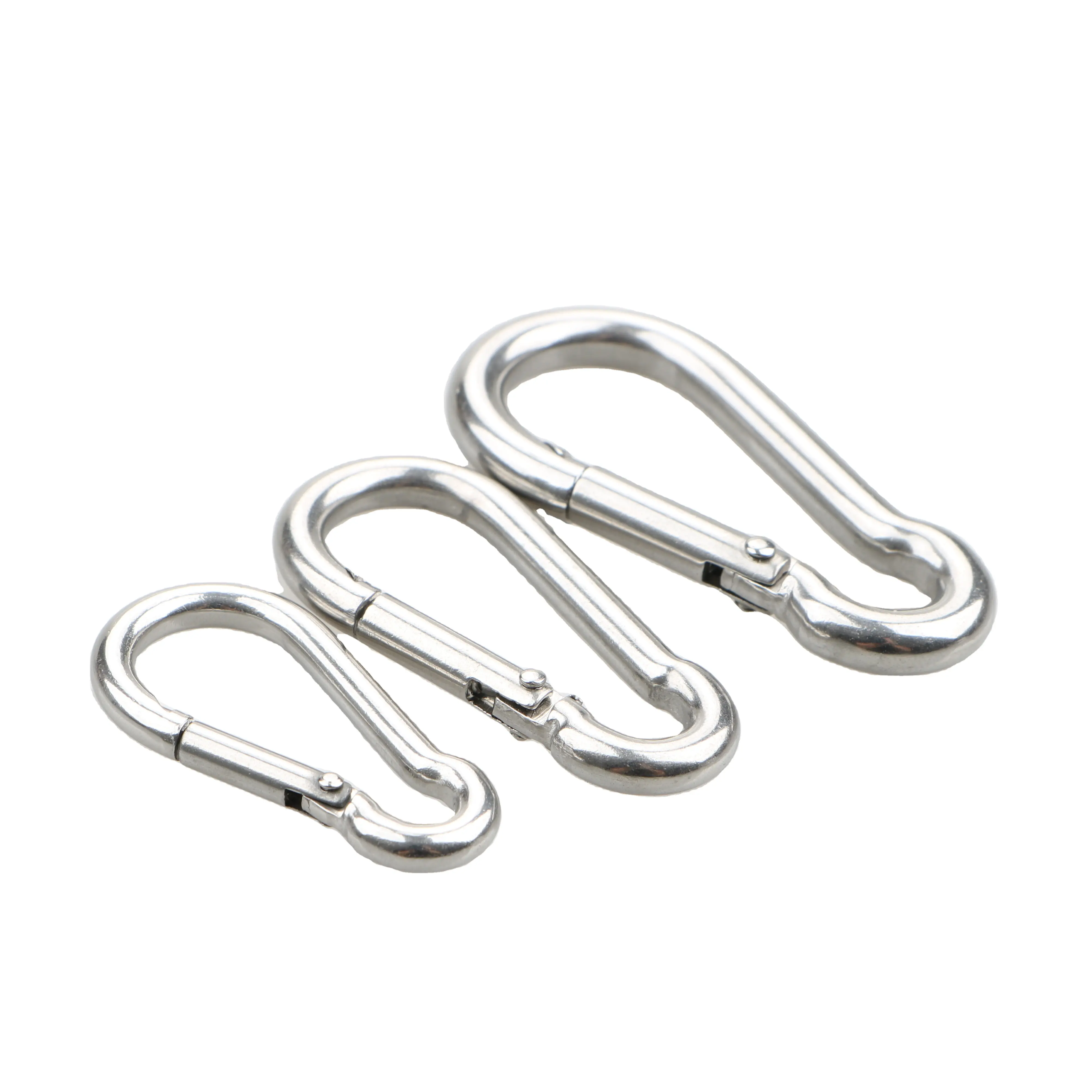 High Quality 304/316 Stainless Steel Carabiners Rigging Hardware Commercial Snap Hook Din5299c Snap Hook