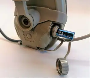TS TAC-SKY AMP Tactical Earmuffs Helmet ARC Rail Adapter Shooting Hearing Protection Electronic Ear Muffs Tactical Headset