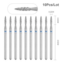 Mini perceuse à ongles professionnelle en acier inoxydable, moteur sans balais, rechargeable, Power-Miss, couleur rose doré changeante, sans étiquette, avec étui de rangement