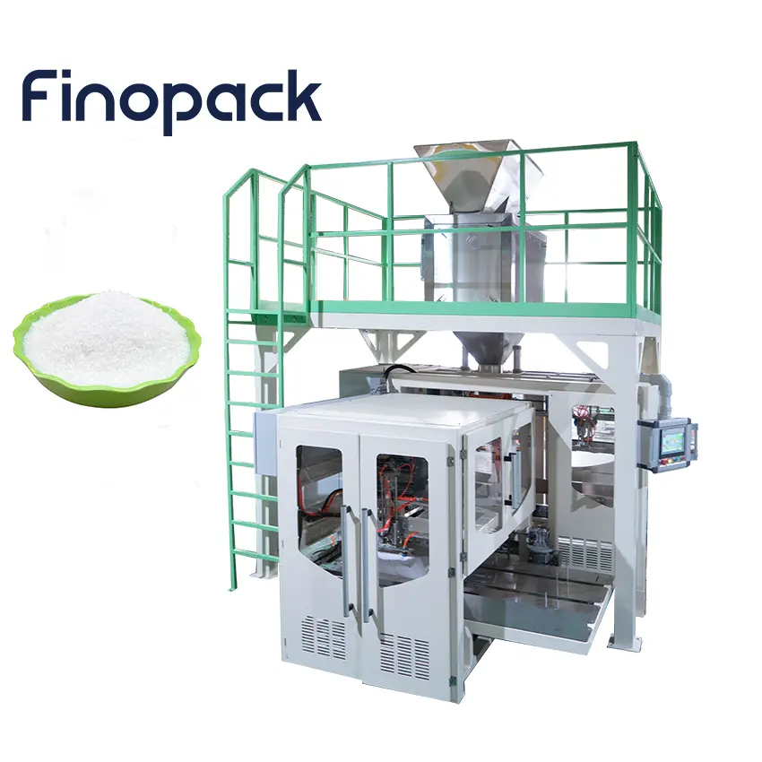 Superior Sugar Bag Sealing Machine 30kg Sugar Automatic Filling Machine Sugar Sealing Equipment