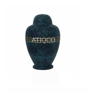 Nouvelle urne funéraire compacte de style étranger, faite à la main, à prix raisonnable, accessoires de crémation humaine, pot en laiton de haute qualité - Product Image 6
