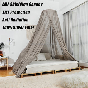<span class=keywords><strong>Moustiquaire</strong></span> conductrice pliable en fibre d'argent 100% - Efficace contre les ondes RF/EMI et les insectes - Usage domestique - Product Image 3