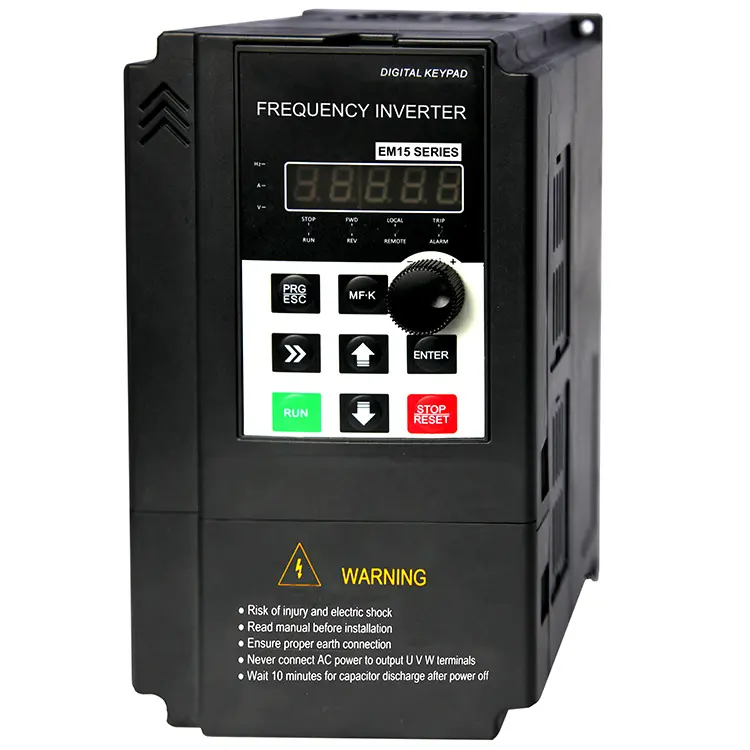 3 ph 380v 5.5kw, controle do vetor inversor de frequência do motor ac controlador de velocidade vfd drive inversor da bomba 50hz a 60hz