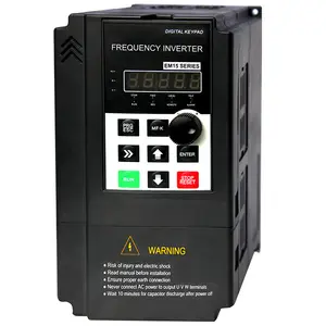 3 Ph 380V 5.5kw vector control frequency inverter AC motor speed controller VFD Drive Pump Inverter 50HZ to 60HZ