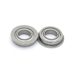 Rodamiento de Bolas de Ranura Profunda con Brida de Acero Inoxidable No Estándar SF687ZZ 7*14/16*3.5mm con Borde Bridado - Product Image 2