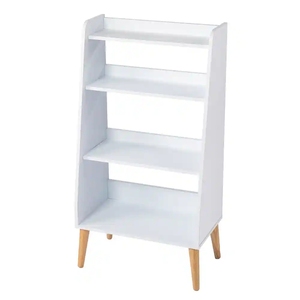 Muebles decorativos para el hogar de alta calidad, estantería blanca con gran descuento, estantería Nórdica - Product Image 4