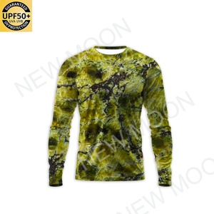 Camisa de Pesca de Alta Calidad UPF 50+ para Hombre, Transpirable, de Manga Larga, Camuflaje, Secado Rápido, Ropa de Pesca - Product Image 2