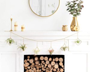 Hiện Đại Himmeli Hình Học Planter Tillandsia Không Khí Dương Xỉ Mini Kim Loại Air Cây Chủ - Product Image 4