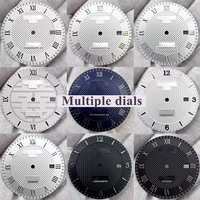 Montre classique automatique pour homme, série T006, cadran à aiguilles en acier inoxydable, 39,3 mm, mouvement ETA blanc, lumineuse, étanche