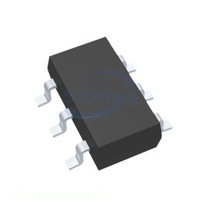 Composants électroniques IC PWR SWITCH P CHAN SOT23 6 Original SOT 23 6 Gestion de l'alimentation (PMIC) MIC2033-10AYM6-T5 - Product Image 1