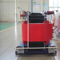 Transformateur de puissance sec triphasé SCB14 800 kVA 10/0,4 kV à bobine en cuivre coulé dans de la résine époxy pour installation intérieure