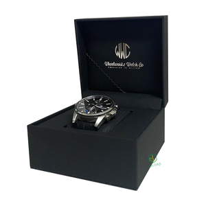 Cajas de Regalo para Relojes de Cuero Personalizadas Estuches de Lujo de Alta Calidad Empaque para <span class=keywords><strong>Reloj</strong></span> de Pulsera <span class=keywords><strong>Caja</strong></span> de <span class=keywords><strong>Reloj</strong></span> Negra Mate Individual Vacía de Papel - Product Image 3