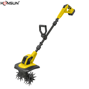 KONSUN Coltivatore <span class=keywords><strong>da</strong></span> Giardino Senza Fili 21V con Manico Pieghevole, Dissodatore Elettrico al Litio Portatile <span class=keywords><strong>per</strong></span> Orto - Product Image 1