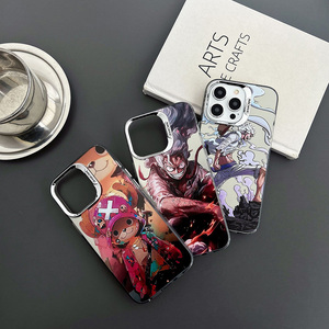 Fundas de teléfono de dibujos animados Anime One Pieces <span class=keywords><strong>Luffy</strong></span> <span class=keywords><strong>Zoro</strong></span> para iPhone XR 11 12 13 14 15 16 Pro MAX Plus IMD fundas de teléfono móvil a prueba de golpes - Product Image 3