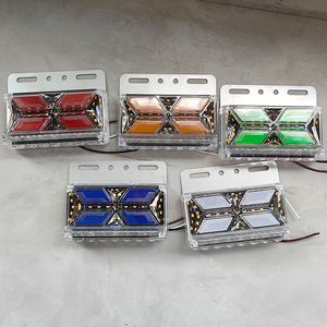 Feux <span class=keywords><strong>de</strong></span> <span class=keywords><strong>position</strong></span> latéraux dynamiques à LED <span class=keywords><strong>de</strong></span> conception unique d'usine <span class=keywords><strong>pour</strong></span> <span class=keywords><strong>remorque</strong></span> <span class=keywords><strong>de</strong></span> camion - Product Image 1