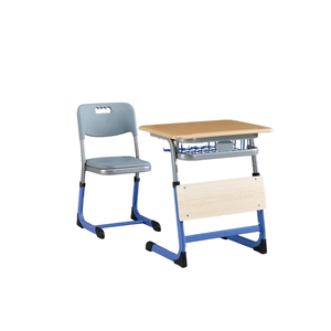 Conjunto de Silla de Escritorio Individual Moderna con Altura Ajustable, Muebles Escolares Comerciales de Metal SONGYE PT-308Z, 1 Año de Garantía, Color Personalizado PT- - Product Image 3