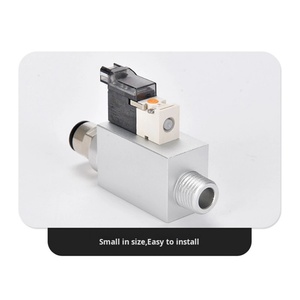 Válvula Solenoide Electrónica de Cinco Vías y Dos Posiciones, Válvula de Aire Reversible, Piezas Neumáticas Puras - Product Image 3