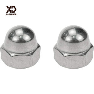 डि1587 स्टेनलेस स्टील हेक्स डोमिड कैप नट 1/4-20 एकोर्न कैप नट हेक्स नट - Product Image 4