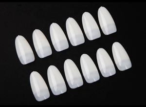 Venta al por mayor puntas de <span class=keywords><strong>uñas</strong></span> de almendra puntas de Arte de cobertura completa puntas de extensión de placa de <span class=keywords><strong>uñas</strong></span> completas ovaladas - Product Image 3