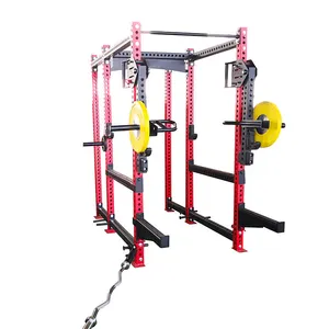 Multi Home Use Barbell Frame Gantry Smith Machine Gym 6-post Power Squat Rack