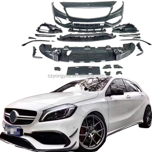 Conjunto de Parachoques Delantero A45 AMG para <span class=keywords><strong>Mercedes</strong></span> Benz Clase A W176 <span class=keywords><strong>A180</strong></span> A200 A250 2013 2014 2015 2016 <span class=keywords><strong>2017</strong></span> 2018 - Product Image 1