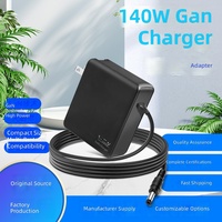 Adaptateur secteur GaN 140W OEM/ODM 22V/24V/28V, chargeur universel haute puissance pour ordinateurs portables, solution GaN pour le bureau
