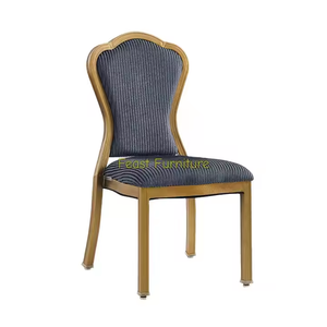 Chaises empilables de fête de haute qualité chaises de banquet d'hôtel pour l'église de mariage d'événement - Product Image 1