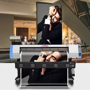 Impresora solvente ecológica de 6 pies, 2,5 m, DX5 XP600, máquina de inyección de tinta Digital para pintura al óleo