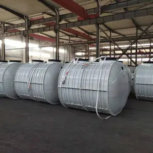 CE High Efficiency Used Packaged MBBR Wastewater Treatment Equipment With Plastic Septic Tank