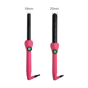 Professioneller 220 Clipless LED-Display PTC Schnellheizender Keramik-Lockenstab mit 360° Drehbarem Kabel - Product Image 5