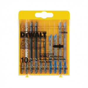 Assortiment de lames de scie à métaux DeWalt, 10 pièces, pour la coupe du bois et du métal - Product Image 2