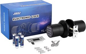<span class=keywords><strong>Amazon</strong></span> Offres Spéciales Entrée sans clé anti-dérapant étanche <span class=keywords><strong>électronique</strong></span> noir bouton de porte offre spéciale clavier bouton de porte serrure pour porte en aluminium - Product Image 3