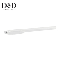 50pcs plastique chaleur effaçable marqueur stylo étui haute température disparaissant tissu marqueur recharge bricolage couture couture fournitures