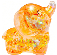 Jouets anti-stress souples et colorés en forme d'éléphant à rebond lent pour la vente en gros