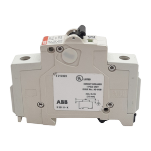 مجموعة من قطعتين من قواطع الدوائر الكهربائية PLC S201U-K10، أحادية القطب، 10 أمبير 240 فولت تيار متردد، منحنى K، لتركيب على قضبان DIN - Product Image 6