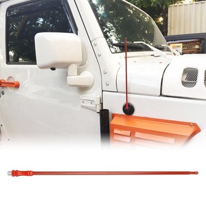 Pièces de rechange d'<span class=keywords><strong>antenne</strong></span> de voiture Flexible Cartaoo, pour Jeep Wrangler JK JL JLU Rubicon refroidisseur (2007 — 2019) - Product Image 2
