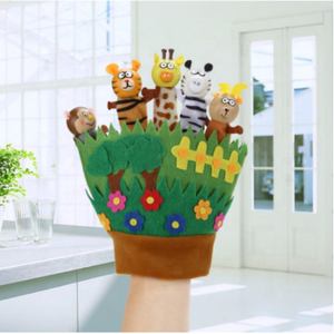 Con Rối Tay Động Vật Sở Thú Dễ Thương Đồ Chơi Ngón Tay Búp Bê Hoạt Hình Cho Trẻ Em Đồ Chơi Nhồi Bông Găng Tay Trẻ Em Con Rối Ngón Tay Cho Trẻ Em Câu Chuyện Trước Khi Đi Ngủ - Product Image 2