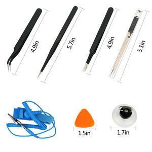 Kit de trabajo de mantenimiento profesional 50 en 1 Juego de Herramientas de destornillador de desmontaje de teléfono móvil y computadora - Product Image 3