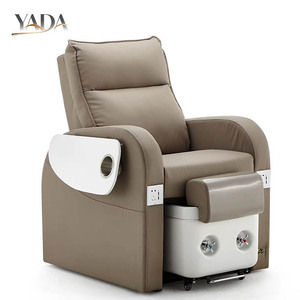Silla de Pedicura con Masaje y Spa, Silla de Manicura de Cuerpo Completo, Cómoda, de Cuero PU - Product Image 4