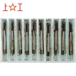 Shanggong Machine Tool <b>Taps</b> M3 M4 M5 HSS High Speed Steel Bright Finish For Steel <b>Threading</b> Machine - Product Image 4